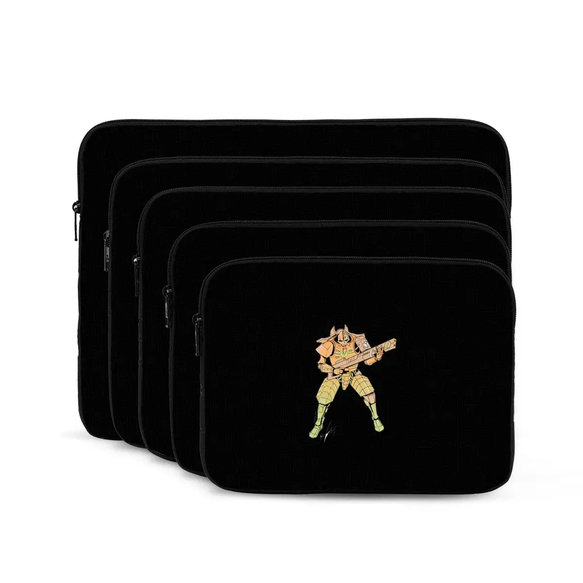 Necron With Tau Armor Notebook Laptop Bag Case Pouch Notebook Sleeve Cover Bag Tablet Shockproof Case Bag