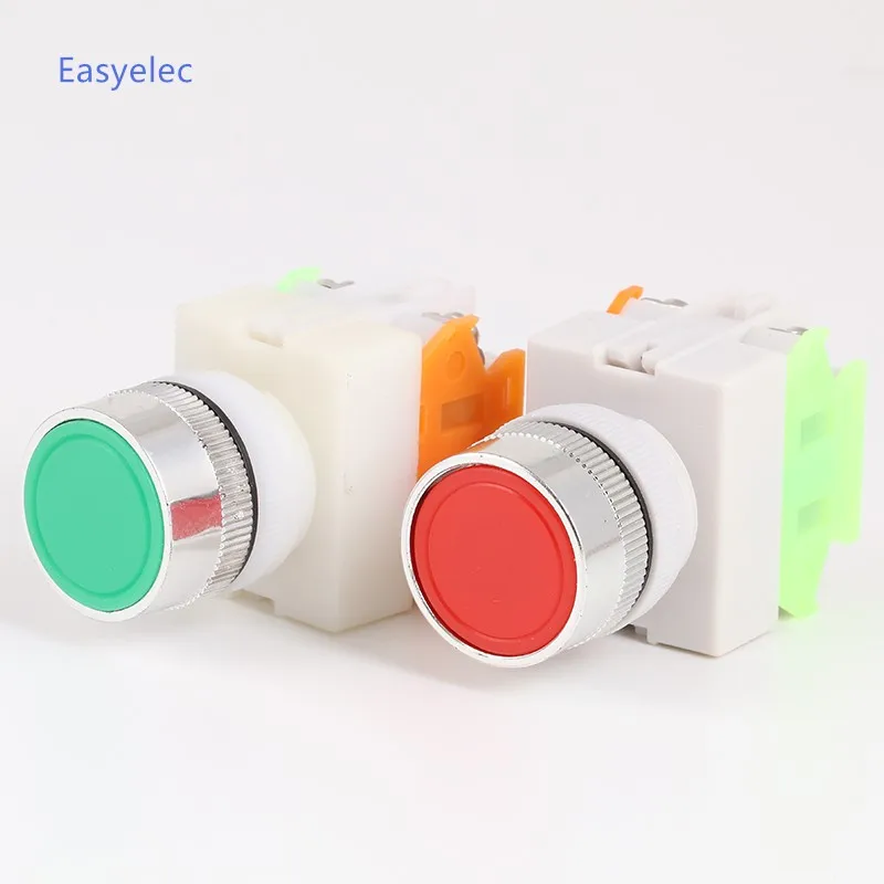 

Серебряный точечный контакт Y090-11 Кнопочный переключатель Y090-11BN Y090-11BNZS (PBC) LAY37-11BNZS Переключатель с фиксацией LAY7-11BNZS