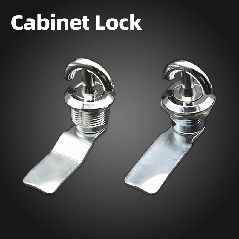 Cabinet Drawer Lock With Key Furniture Hardware Door For Office Desk Letter Industrial Box Cam Locks