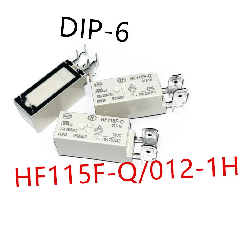 10piece  HF115F-Q/005-1H 、HF115F-Q/012-1H 、HF115F-Q/024-1H 、HF115F-Q/012-1HT 、HF115F-Q/024-1HT  DIP-6  New high-power relay