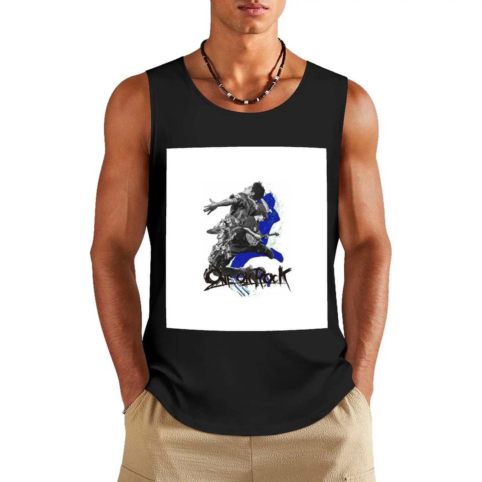 

One OK Rock Japan Dome Tank Top Vest new in tops & t-shirt clothes for men Men's gym articles