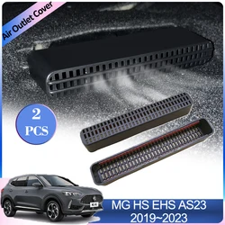 For MG HS EHS AS23 2019~2023 Under Rear Seats Ventilation Air Outlet Covers Conditioner Vent Grille Exhaust Interior Accessories