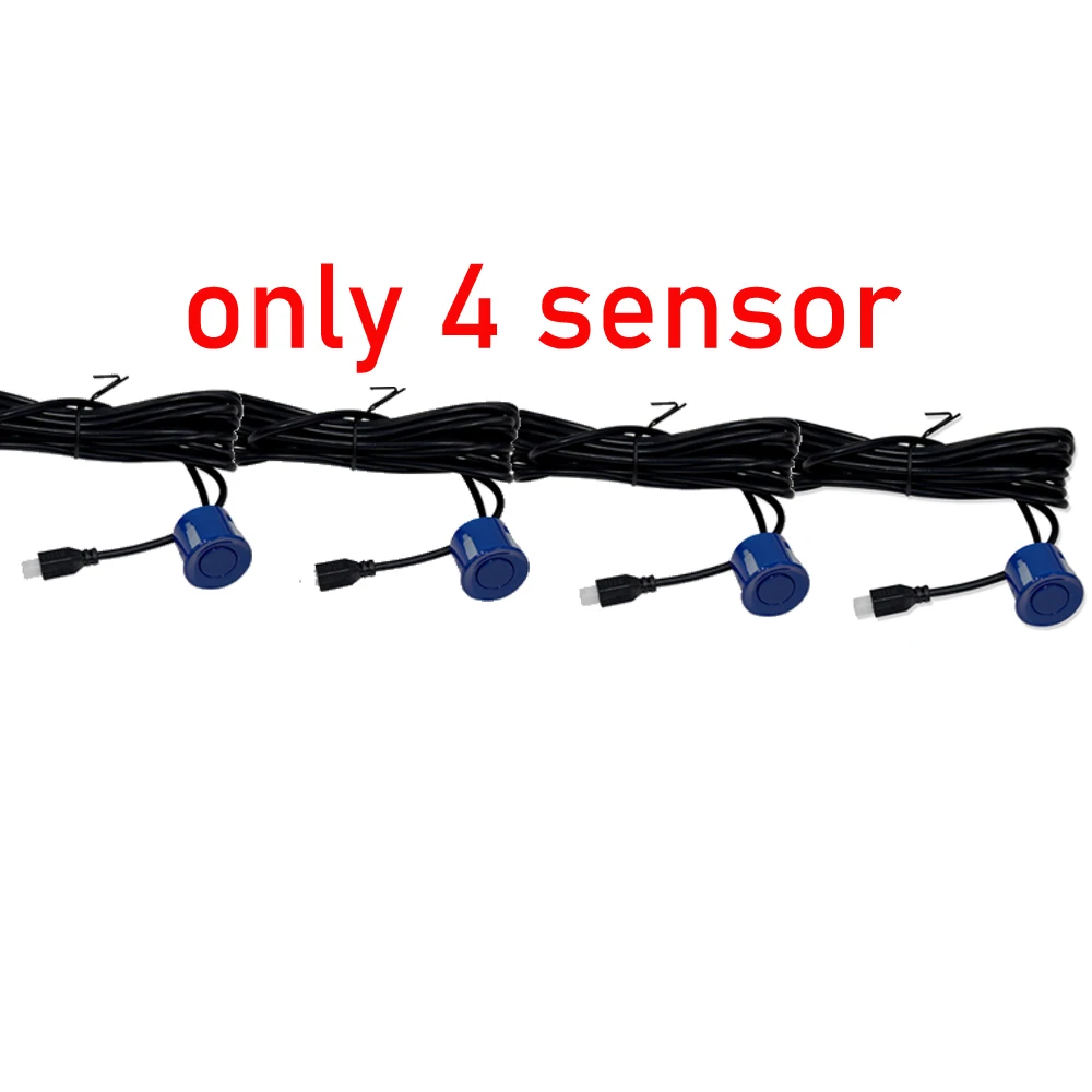 Universal 4 Sensoren Summer 22mm Auto Parkplatz Sensor Kit Reverse Backup Radar Sound Alarm Anzeige Sonde System 12V für Ford BMW – Detail 13