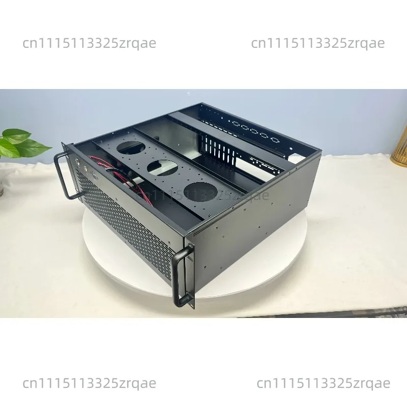 4U Server Chassis EATX Motherboard 4090 Graphics Card Cooler 360 Water Cooling Radiator 8-Slot ATX Power Supply USB 3.0
