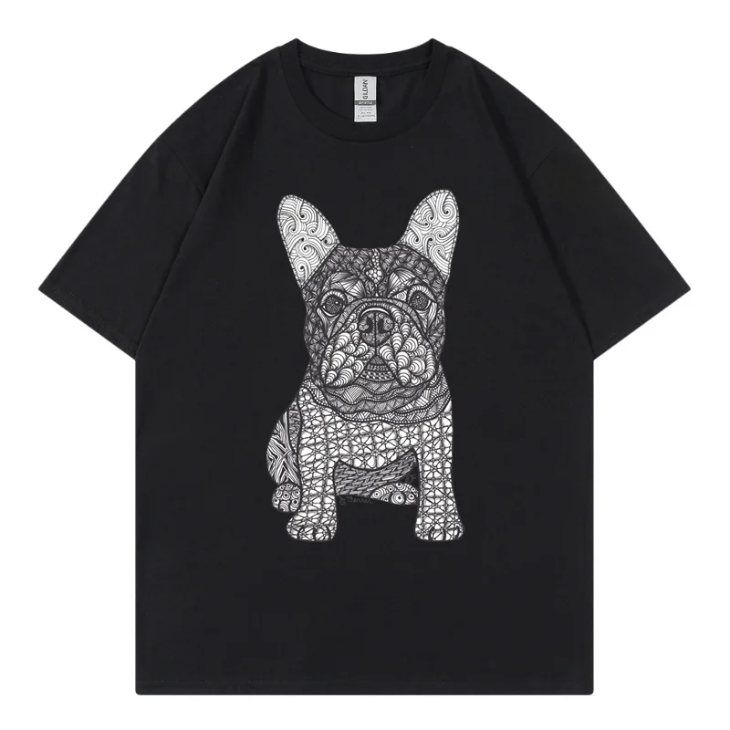 Men T Shirt Hip Hop Streetwear Japanese Kanji Harajuku Funny Cat T-Shirt 2024 Summer Short Sleeve Tops Tees Cotton Print Tshirts