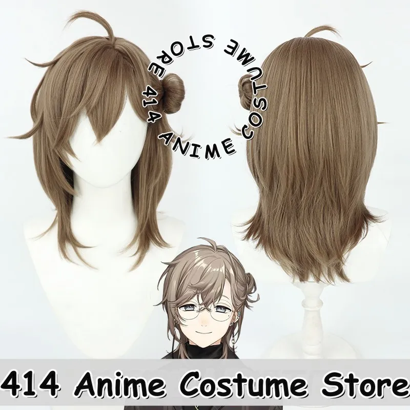 

Game & Anime Kanae Yae-sensei Cosplay Wig New Outfit Brown KNKN Heat-Resistant Fiber Synthetic Hair