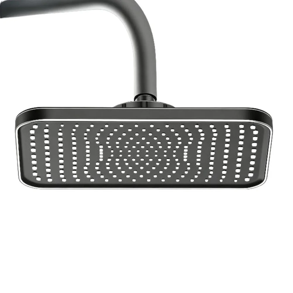 13 Inch Square Shower Head Designed for Standard Shower Arm Connections with Integrated Diamond Electroplating