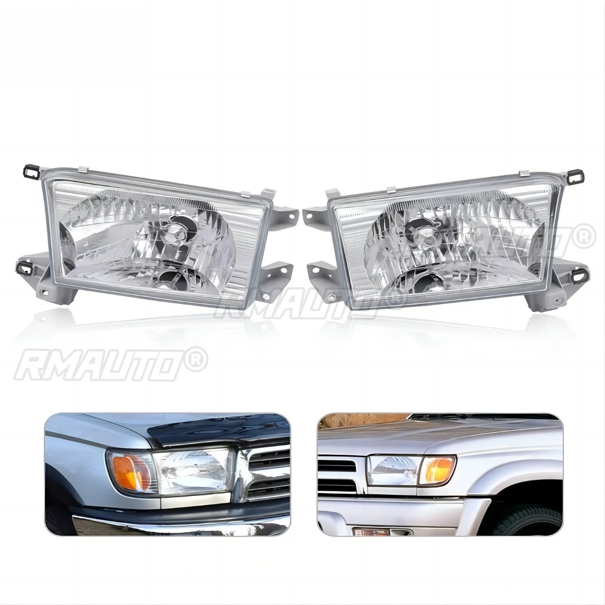Left Right Fog Lamp LED Daytime Light Front LED Headlamp Assembly Wide Light Lamp For Toyota 4Runner 1996-2002 81110-35320