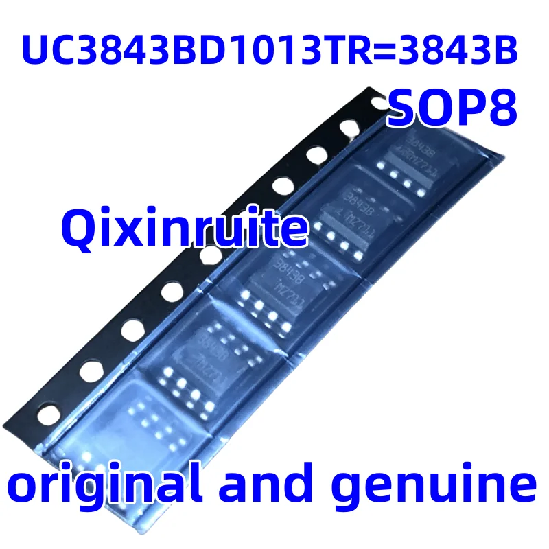 Qixinruite  New original UC3843BD1013TR=3843B SOP8 current mode PWM AC-DC controller and voltage regulator integrated circuit IC