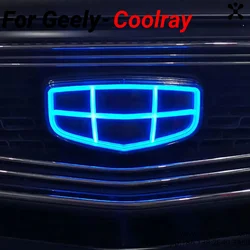 For Geely Coolray 2018-2021 BinYue LED Illuminated Car Logo Emblems Accessories Exterior Parts Automobiles Accessories