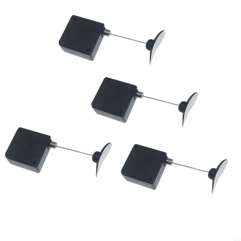 Pack 1/24 rétractable DVDS Demote Control Fethers avec des laisses réglables