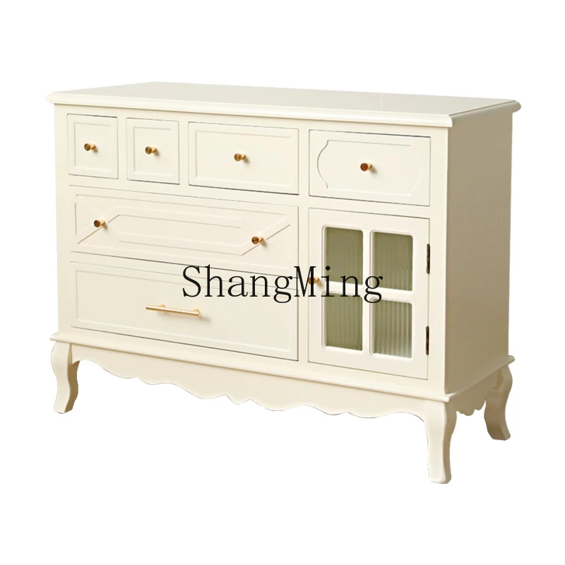 

ZYY simple modern bedroom drawer locker living room entrance storage side cabinet