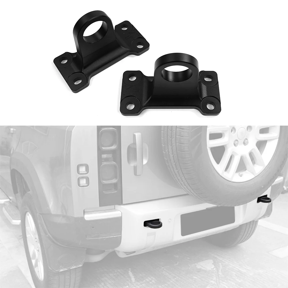 

Upgrade Car Accessories Trailer Hook Tow Ring Rear Aluminum Bumper Towing for New Defender 2020-2024