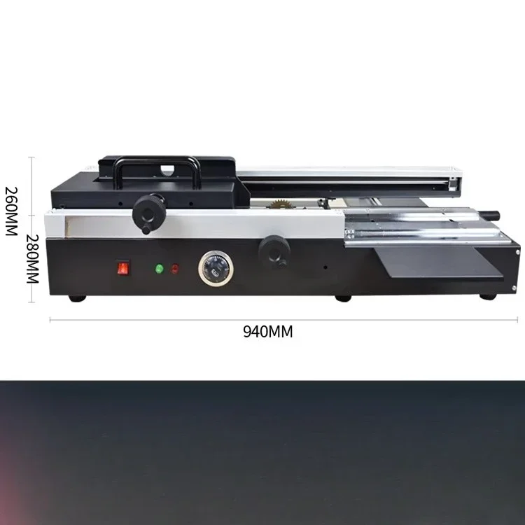 Perfect glue binding machine, manual binding machine, glue binding machine