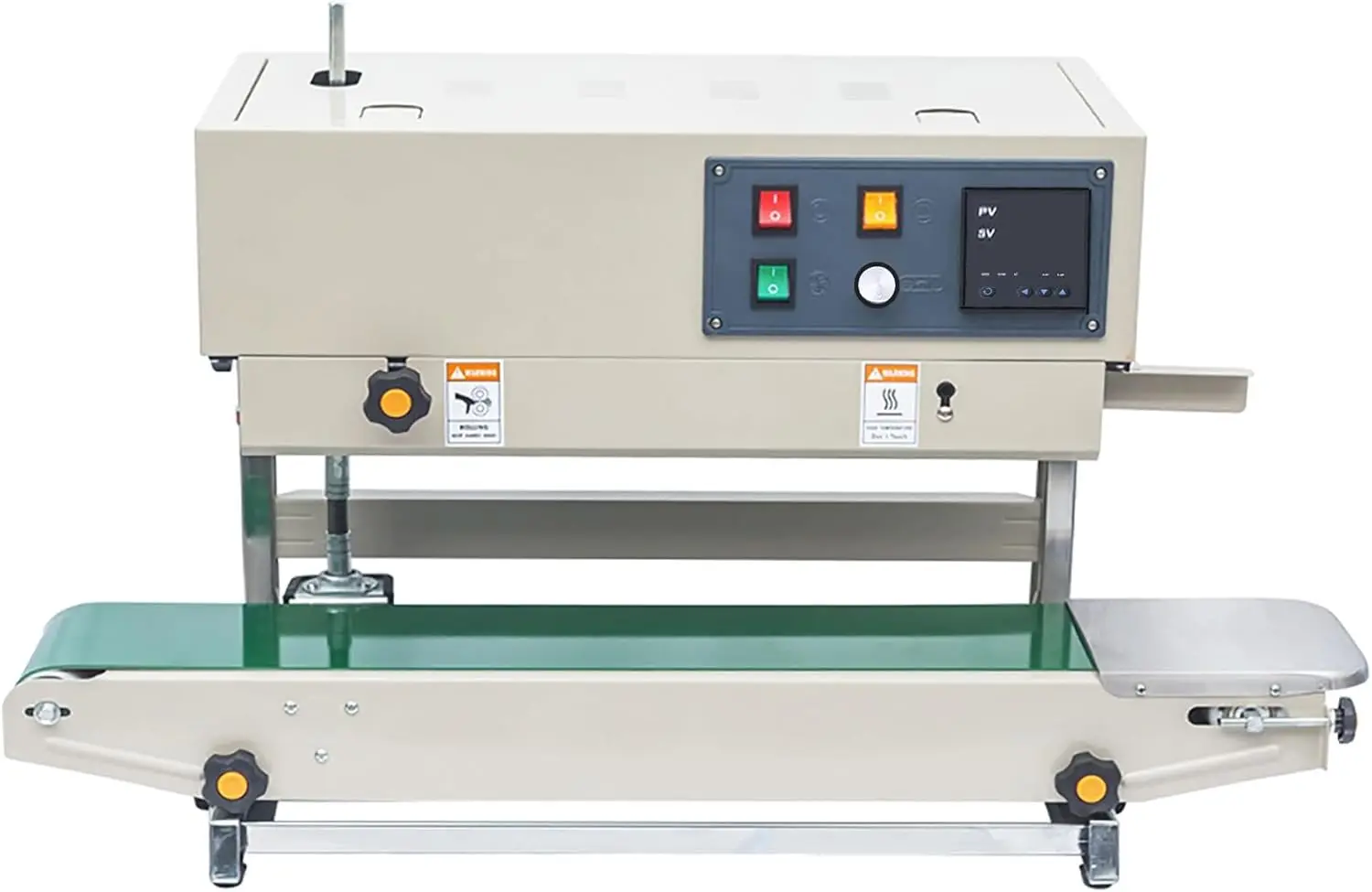 Continuous Band Sealer Automatic Continuous Sealing Machine Vertical Sealing Sealer for PVC Membrane Bag Film 110V