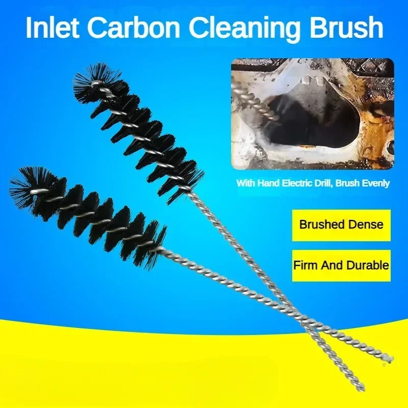 Car Valve Carbon Deposit Cleaning Brush Universal Engine Wall Carbon Deposit Brush Intake Duct Combustion Chamber Cleaning Tool