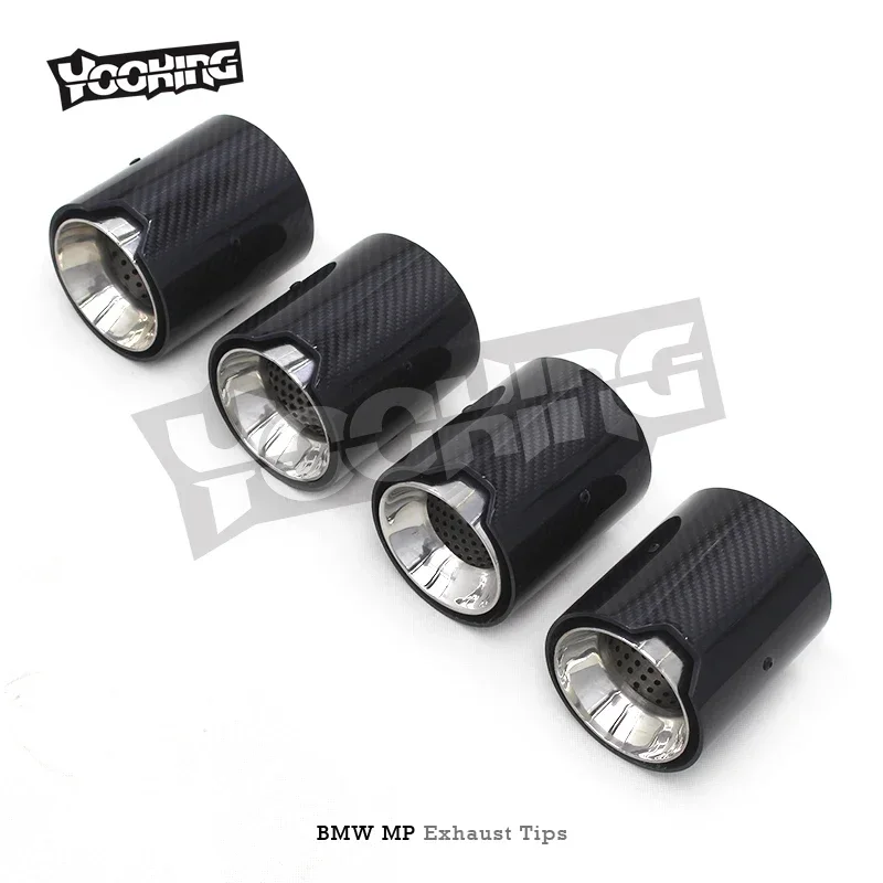 

NEW Tuning Exhaust M-performance Tips For M3/M4 G80/G82/G8X 3.0T 2019-2024 MP Carbon Fiber Universal Tail Throat Exhaust tips