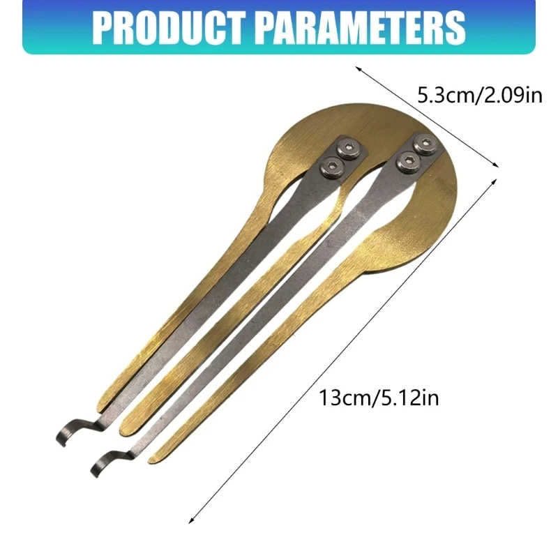 25UC Premium Golden Plated Jew Harp Mouth Harp Comes With Step By Step Learning Guide