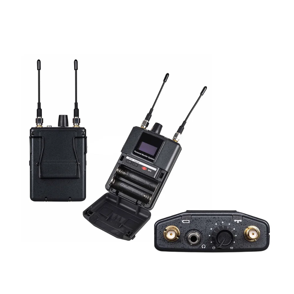 Panvotech PSM300 Stereo UHF Wireless In-Ear System Professional IEM For Vocal, Instrument, Studio & Stage Performance