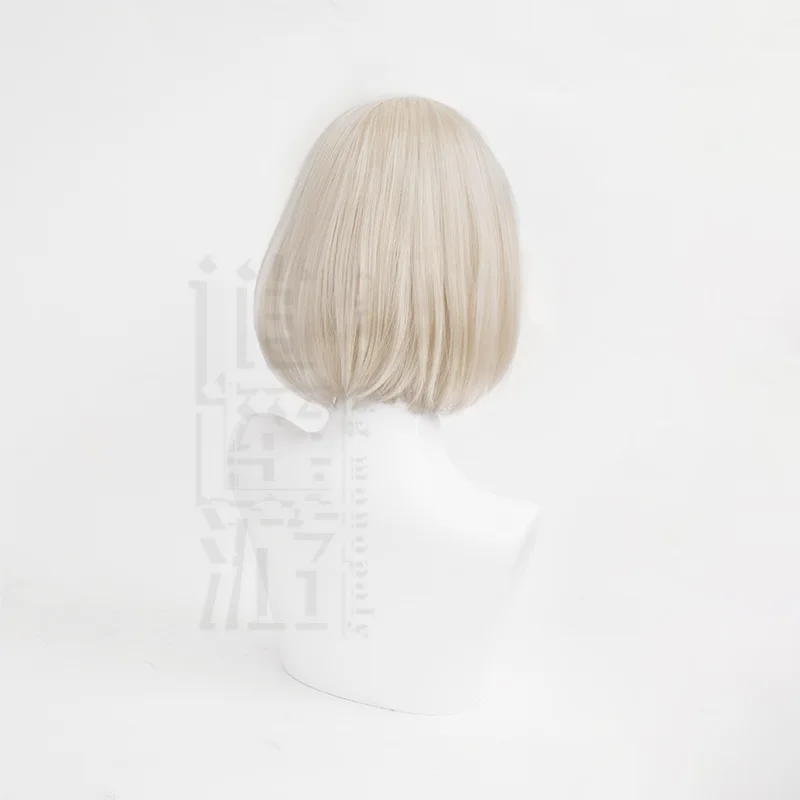 Genshin Impact Freminet Cosplay Pruik Simulatie Hoofdhuid Top Duiken Jongen Halloween Cadeau