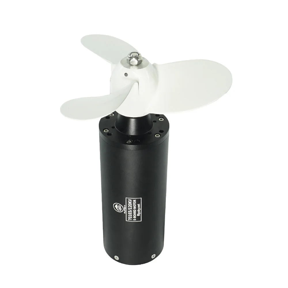 

Flipsky 70165 IP68 Waterproof 120KV 8800W Brushless Sensorless Motor For Surfing Boat Hydrofoyle Efoil