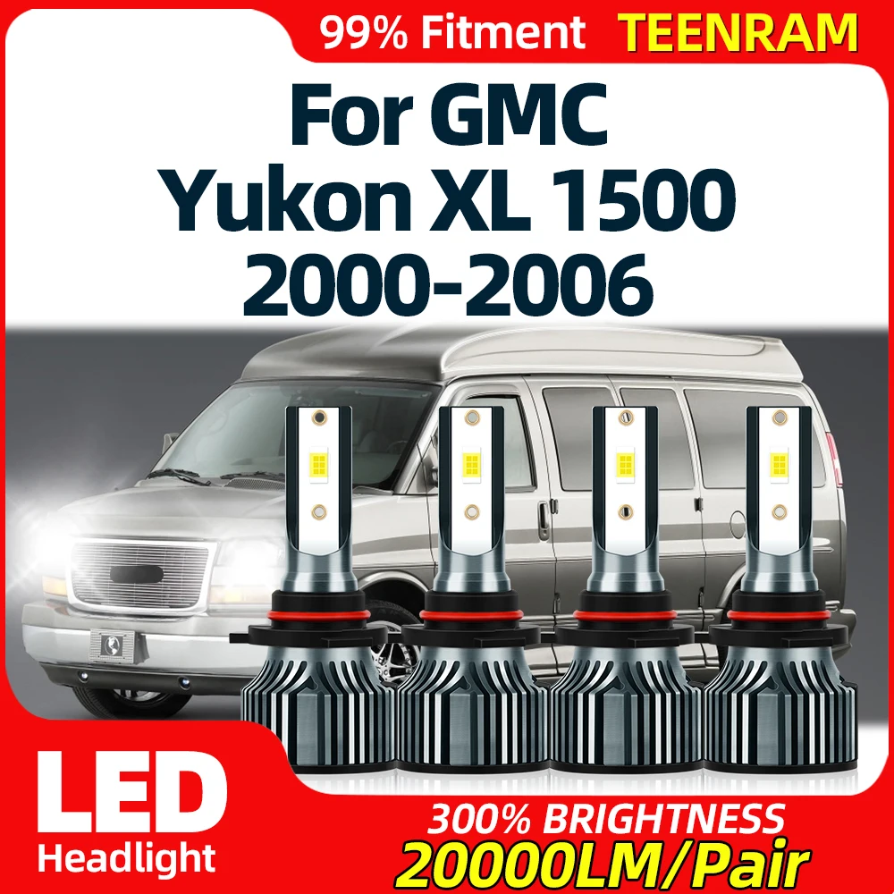 

Фонари головного света 240 Вт 6000 лм, супер яркие Автомобильные фары 1500 K 12 В для GMC Yukon XL 2000 2001 2002 2003 2004 2005 2006