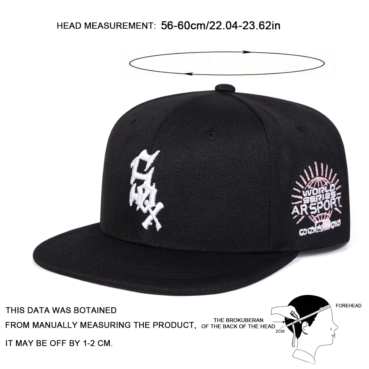 Unisex SOX Brief Stickerei Hip-Hop Hüte Frühling und Herbst Outdoor Einstellbare Casual Baseball Caps Sonnenschutz Hut Sport Kappe – Detail 7