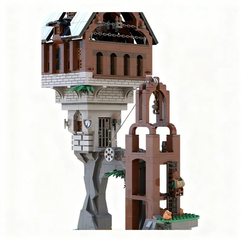 2256pcs MOC Castle Library Spells Model Building Blocks Architecture Toy DIY Creative Idea Education Festival Gifts Brick