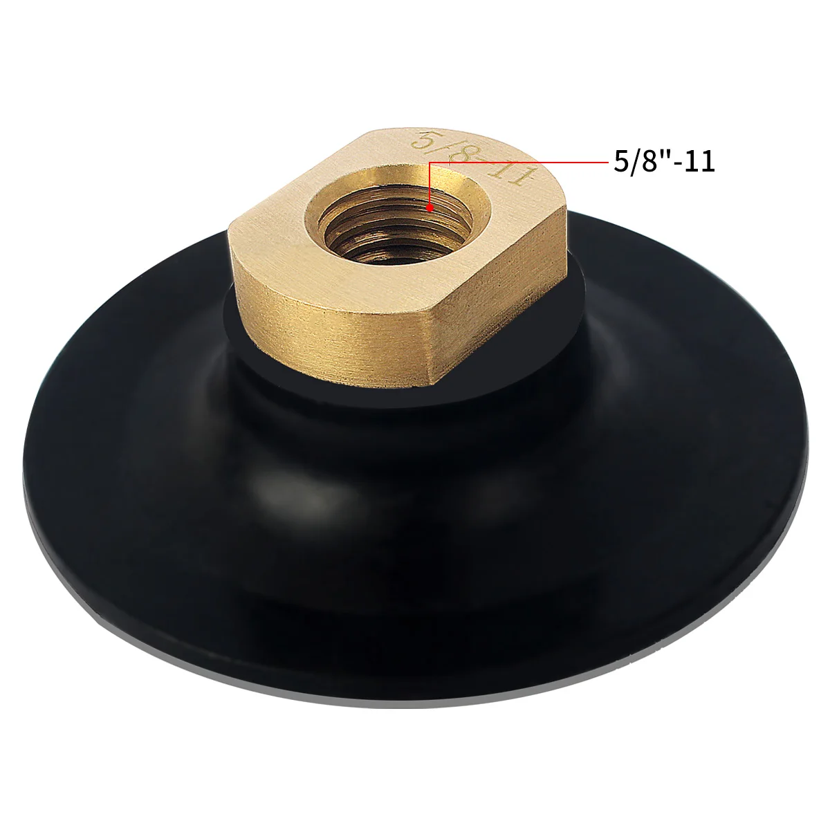 BSRTTOOL 3/4/5 Inch Rubber Backer Pads Rubber Back Up Pad Precisely Manufature GraniteDiamond Polishing Tool for Polishing Pad