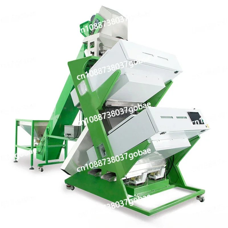 Small Dark Tea Color Sorter, Automatic Tea Sorting Equipment, Green Tea Sorter Intelligent Automatic Color Sorter