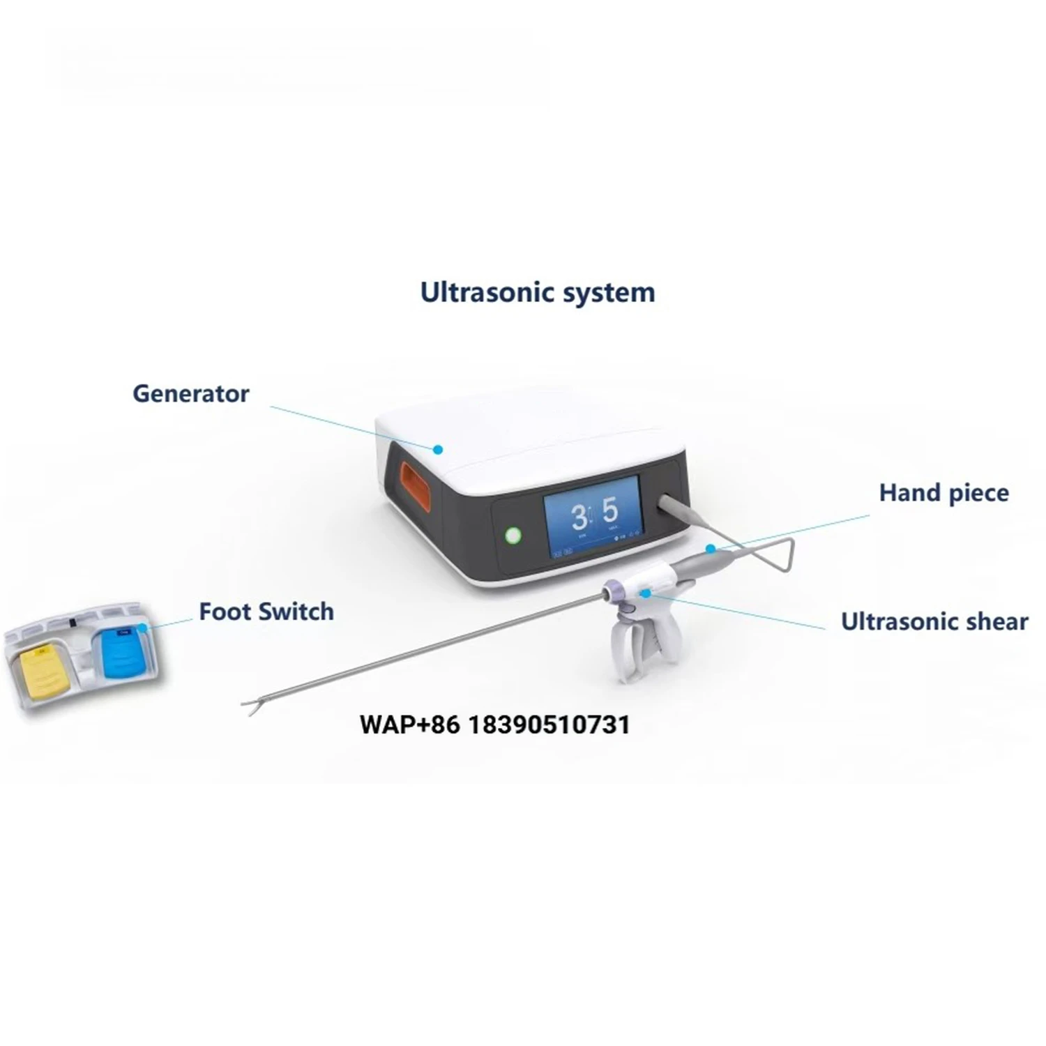 Vc-hd Ultrasonic Surgery System Veterinary  Machine Advanced Animal and Pet Surgery Equipment