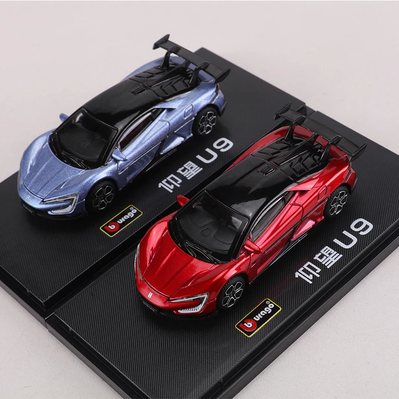 Burago 1:64 BYD Yangwang  look up U9 Alloy Model Car view 4