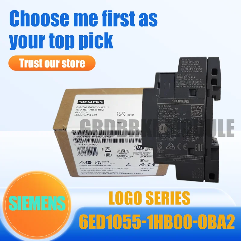 

Новый оригинальный модуль расширения SIEMENS 6ED1055-1HB00-0BA2 6ED1055-1MB00-0BA2 6ED1055-1FB00-0BA2 LOGO!