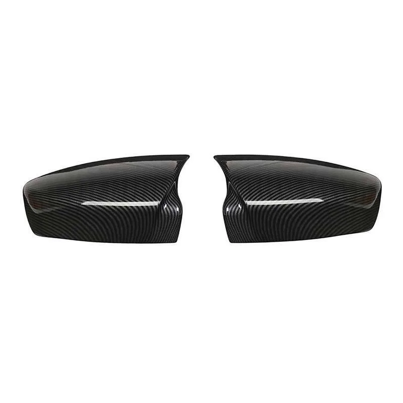 For Mazda 6 Atenza 2018-2022 Carbon Fiber OX Angle Mirror Cover Trim 2X-