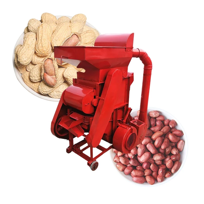 Factory Supply Groundnut Dehusking Thresher Machine Peanut Peeling Machine for Peanut Processing