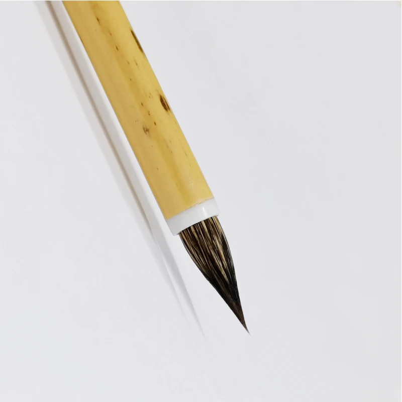 Rabbit Hair Calligraphy Brush Professional Wen Zhengming Small Regular Script Brush Zhao Mengfu Cursive Script Brush Art Supply