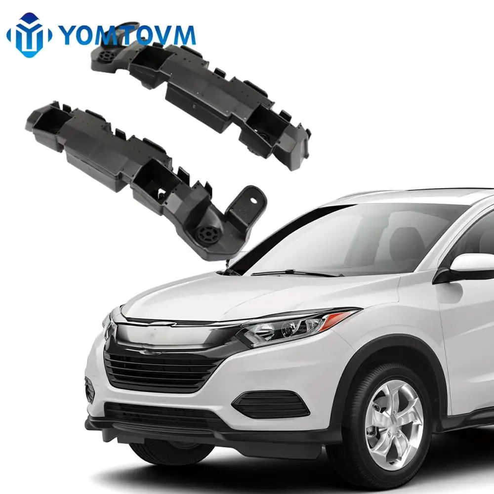 1 Pair RH+LH Car Front Bumper Support Bracket For Honda HRV HR-V 2016 2017 2018 2019 2020 2021 71198-T7A-J00 71193-T7A-J00