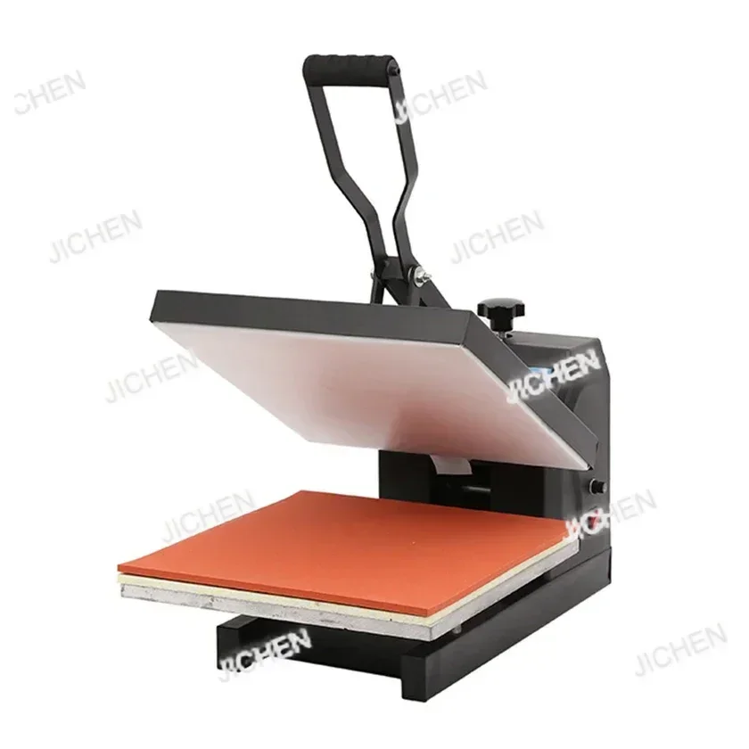 JC NewEmbossing آلة الحرارة الصحافة شقة آلة الصحافة الحرارة الصحافة 38*38 40*50 40*60 قميص الطباعة Machi