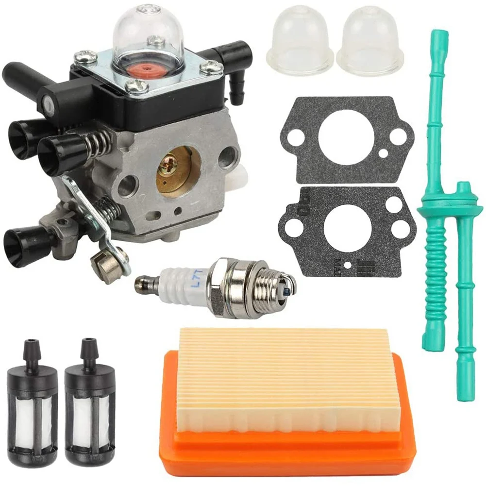 Carburetor Kit for Stihl MM55 MM55C Tiller 4601-120-0600 Replacement Pack Zama C1Q-S202A Carbohydrate Replacement Kit