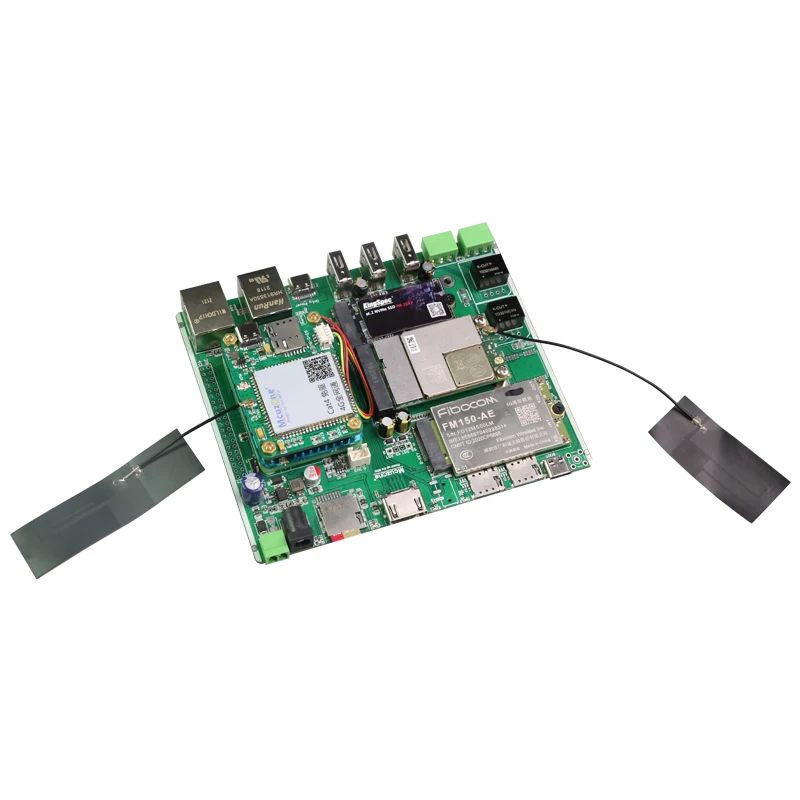 

Raspberry Pi CM4_TBOX Expansion Board 5G 4G LTE NVME SSD PCIE M.2 RS485 CAN Industrial Level Case OpenMPTCP OPENWRT Ubuntu