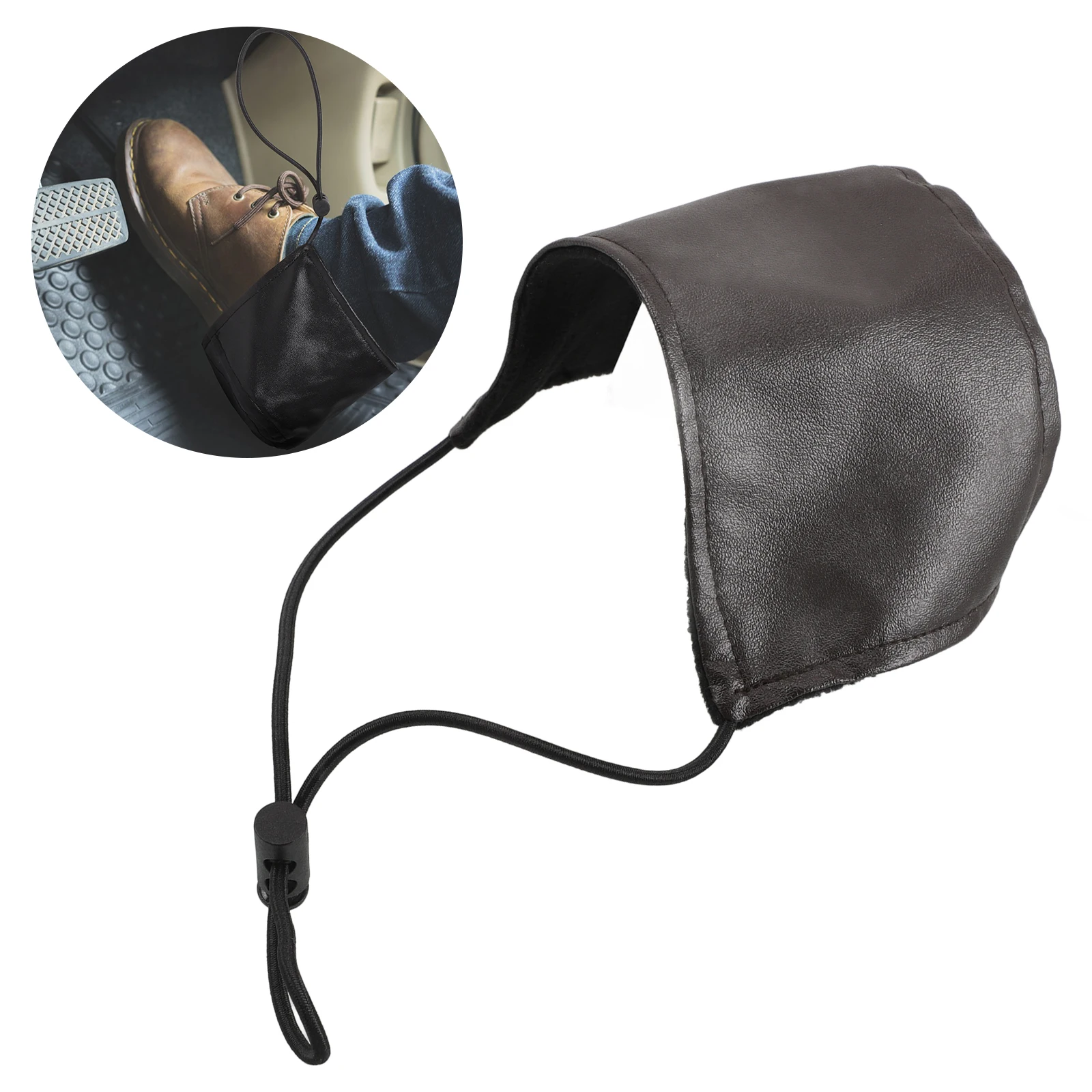 

Reusable Car Driving Shoe Protector Anti-Wear Heel Cover For High Heels Unisex Shoe Protector Mat Easy Clean