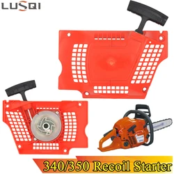 LUSQI Chainsaw Recoil Starter Easy Pull Fit Husqvarna 350 351 353 340 345 346XP Chain Saw Parts Engine Starter