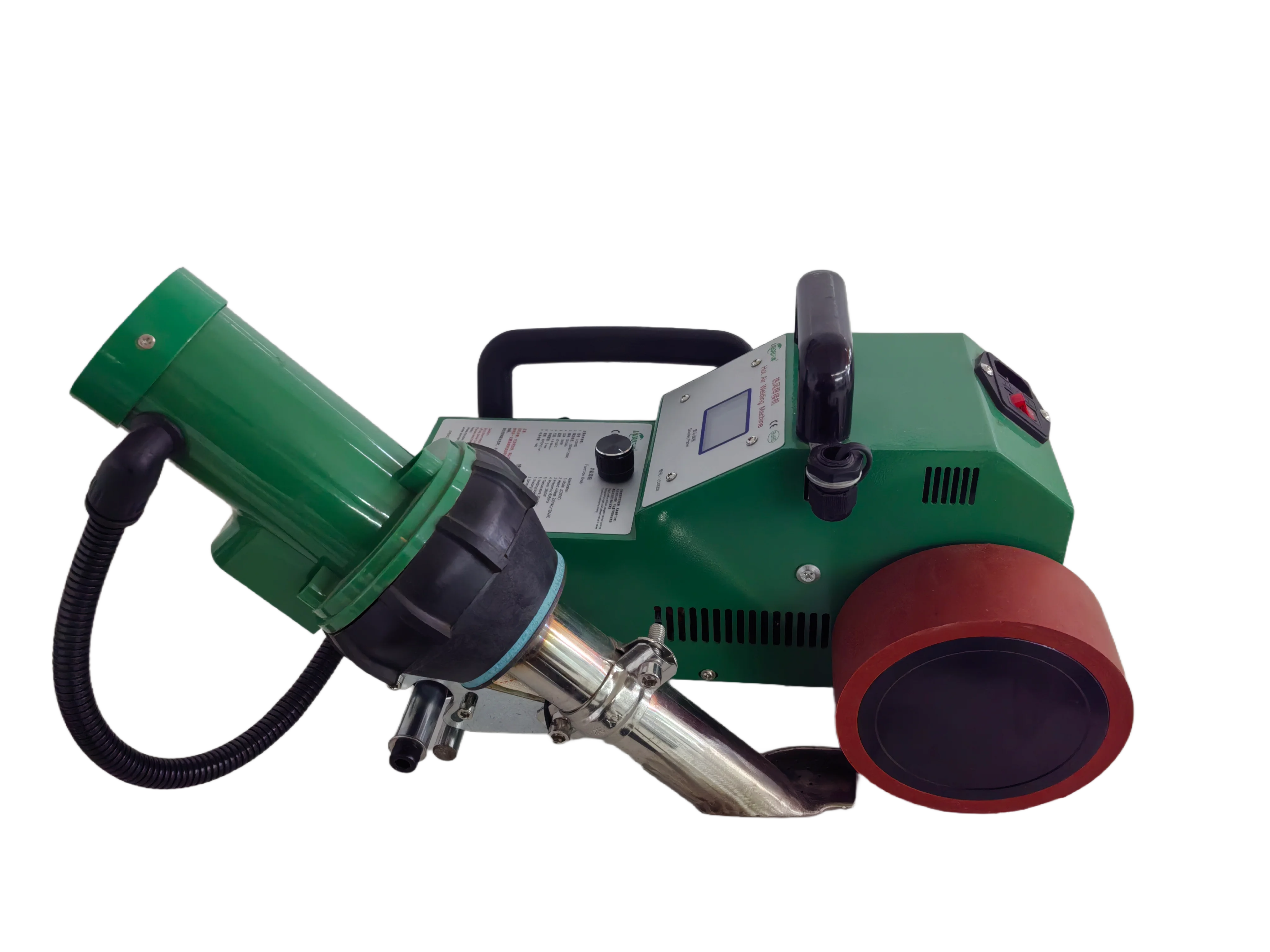 

[Оптовая цена] Компактный сварочный аппарат для баннеров горячим воздухом, брезента, крыши, сварочный аппарат для ПВХ/ПЭ, сварочный аппарат для ткани каванов