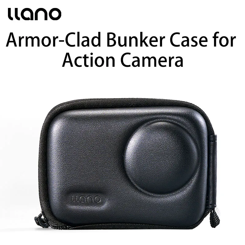 llano S11 Action-Kamera-Tasche für DJI Osmo Action 6/5 Pro/4/3, tragbare Hartschalen-Schutztasche