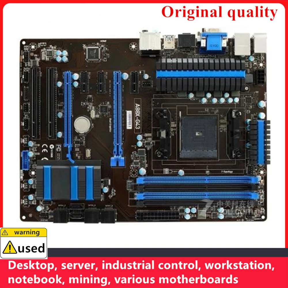 

Used For A88X-G43 Motherboards Socket FM2 FM2+ DDR3 64GB For AMD A88X A88 Desktop Mainboard SATA III USB3.0