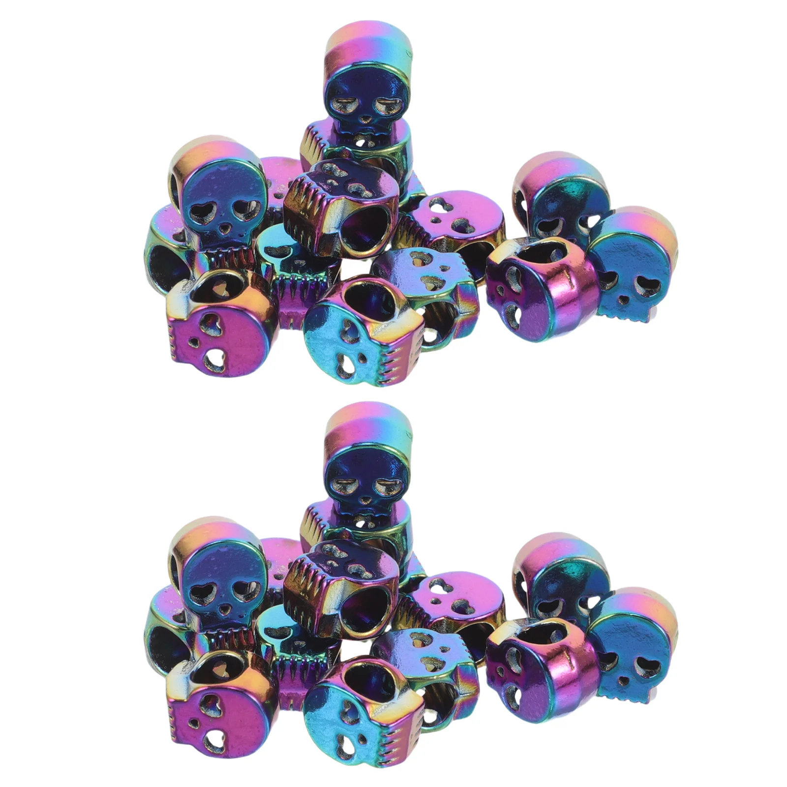

Beads Bracelet Skull Pendant Craft Supplies DIY Charms for Jewelry Making Halloween Earring Bracelets