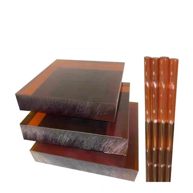 7mm 8mm 10mm 12mm thick amber PEI sheet Polyetherimide panel  ULTEM plate