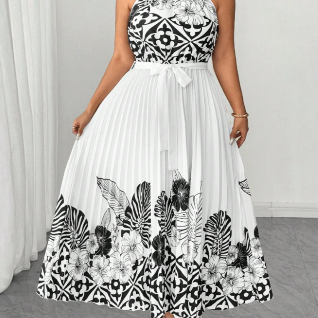black and white party dress plus size Plus size Black and White dress