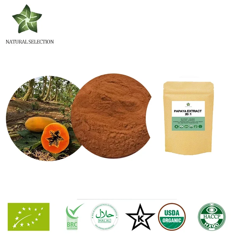 High Purity Papaya Extract Powder, Cosmetic Raw, Anti Aging , Replenishes Water,Anti Acne, Skin Smooth