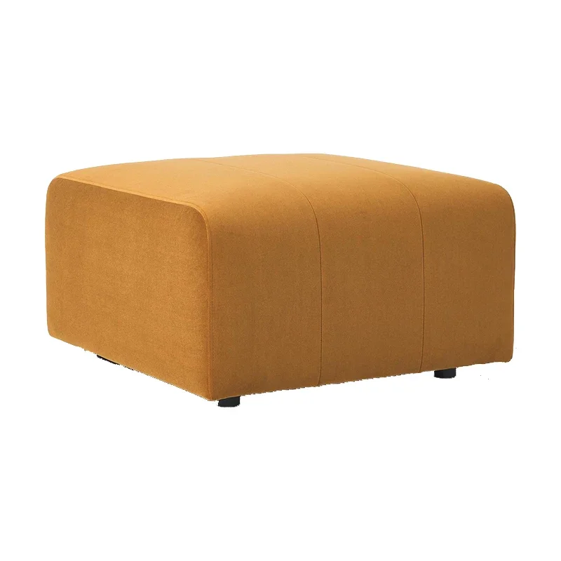 Nordic test shoe stool square ottoman shoe store clothing store sofa stool pedal small sofa extended chaise longue